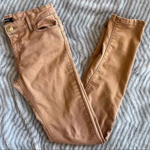 Stradivarius Rust Khaki Skinny Pants 4